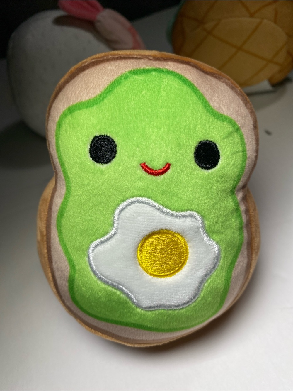 SINCLAIR Squishmallow 8”  Stuffed Toy Food Squad-AVOCADO TOAST KellyToys